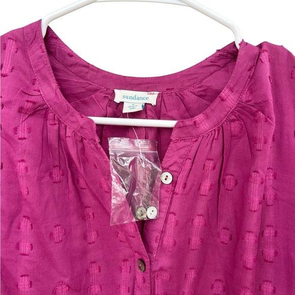 NWT Sundance Sienna Embroidered Breeze Mini Dress - Size Small - Pink - Picture 12 of 14